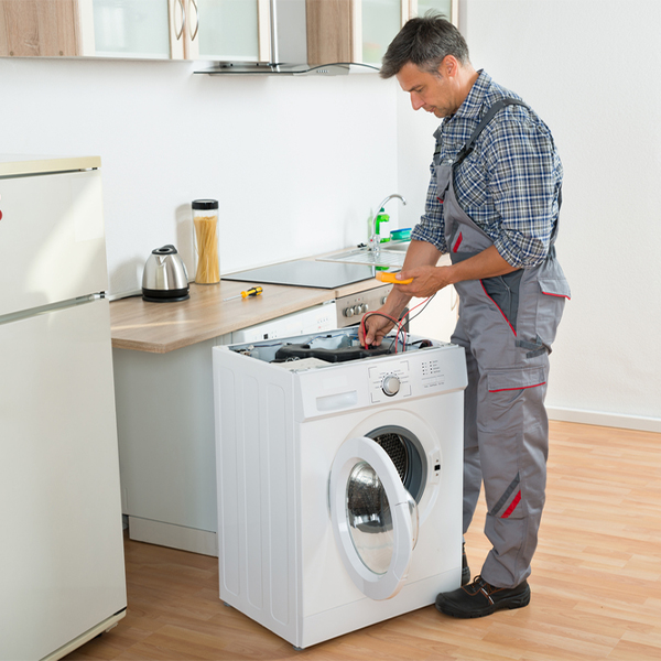 can you walk me through the steps of troubleshooting my washer issue in Thorndale